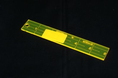 SHAPES BY QU1LT 1 inch x 6 inch RULER